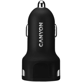 CANYON car charger C-04 2.4A/2USB-A Black