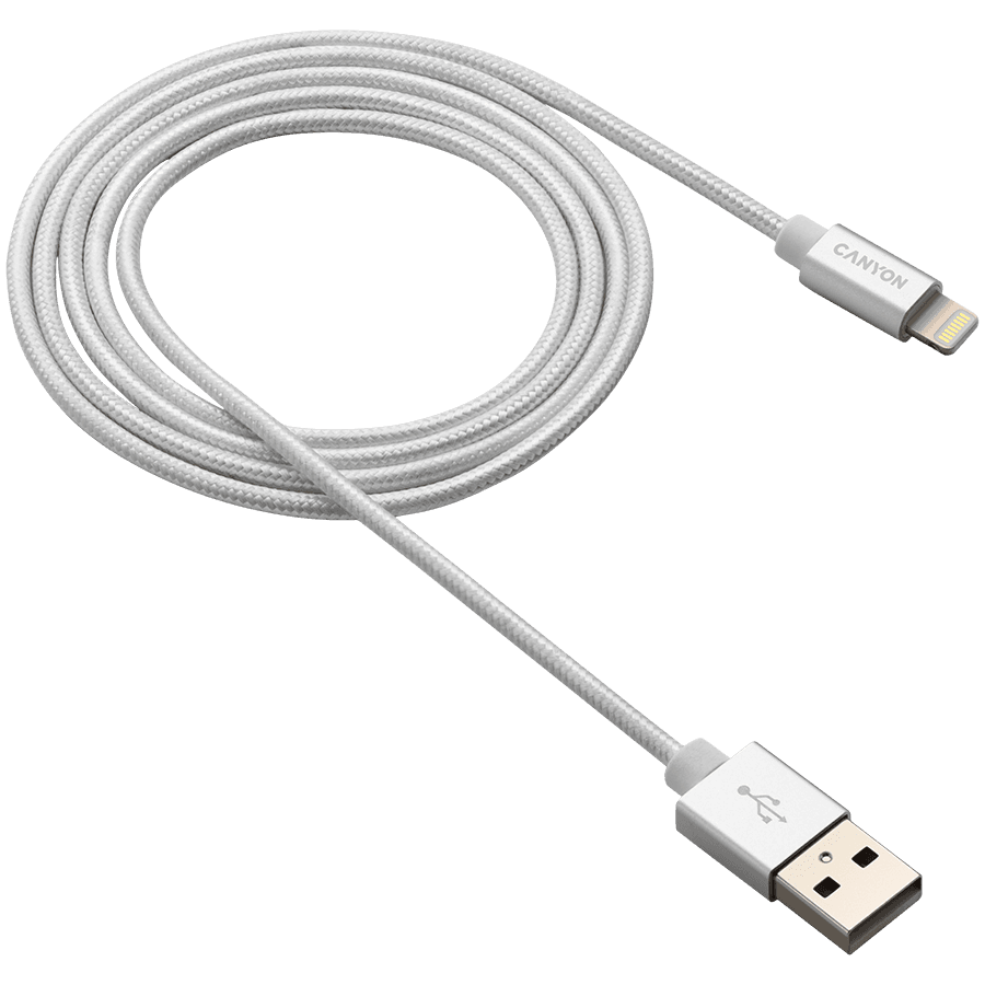CANYON cable MFI-3 Lightning 12W 1m White 3