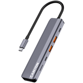 CANYON hub DS-17 6in1 4k USB-C Grey
