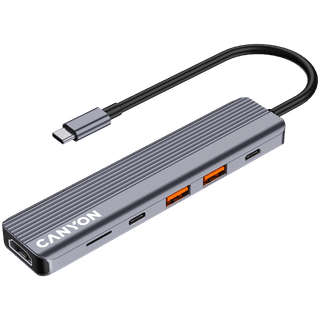 CANYON hub DS-17 6in1 4k USB-C Grey
