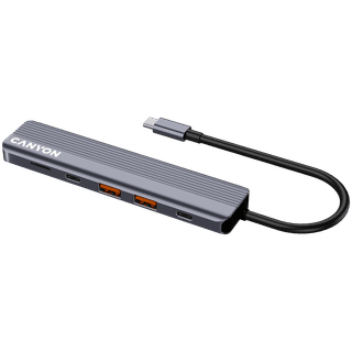 CANYON hub DS-17 6in1 4k USB-C Grey