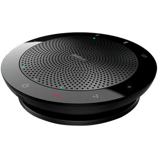 Jabra SPEAK 510 + Speakerphone for UC & BT plus Bundle LINK 370, USB Conference solution, 360-degree-microphone, Plug&Play, mute and volume button, Wideband, Bluetooth (up to 100 meters).Version B: incl. Smart Button activated via JABRA Direct