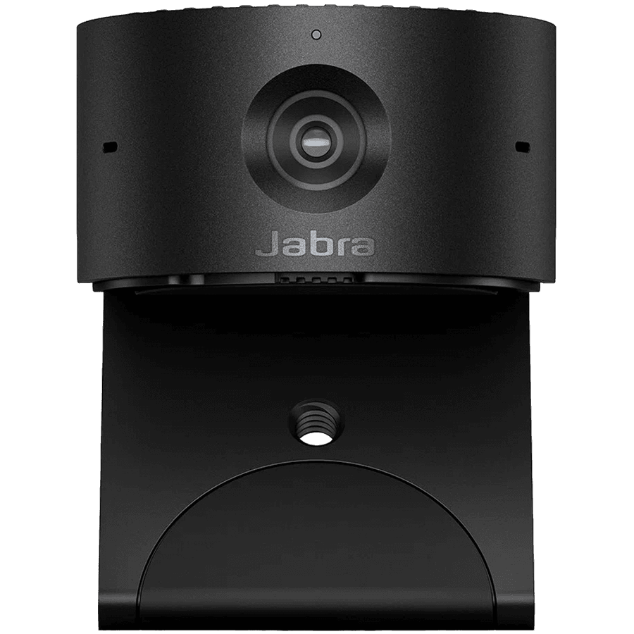 JABRA PanaCast 20, Premium AI-powered 4K Ultra HD video quality, AI-driven Intelligent Zoom, Intelligent Lighting Optimization, P-n-P, Powerful on-board AI processor, Integrated privacy cover, Clips to any monitor, with protective case, Plug&Play 2