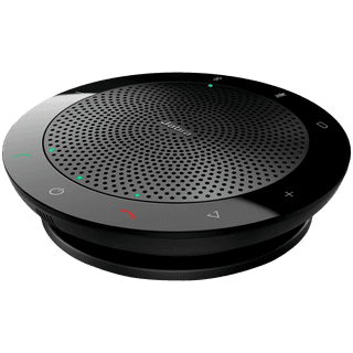 Jabra SPEAK 510 MS Speakerphone for UC & BT, USB Conference solution, 360-degree-microphone, Plug&Play, mute and volume button, Wideband, Bluetooth (up to 100 meters), Microsoft optimized Version B: incl. Smart Button activated via JABRA Direct