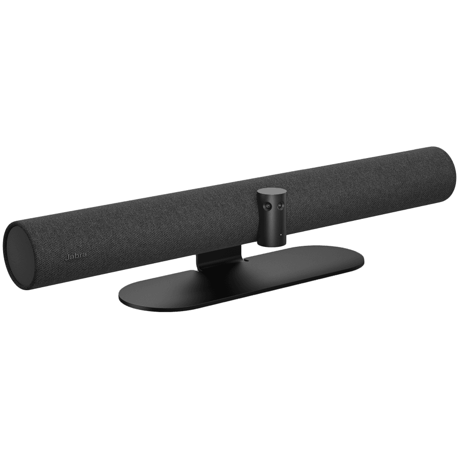 JABRA PanaCast 50, EMEA, Black; 180° Field of View, Real-time Whiteboard Streaming, Plug-and-play, Optimized for all leading UC platforms, incl Microsoft Teams, Zoom, Google Meet, Safety Capacity and Room Usage Insights+Virtual Director intelligently