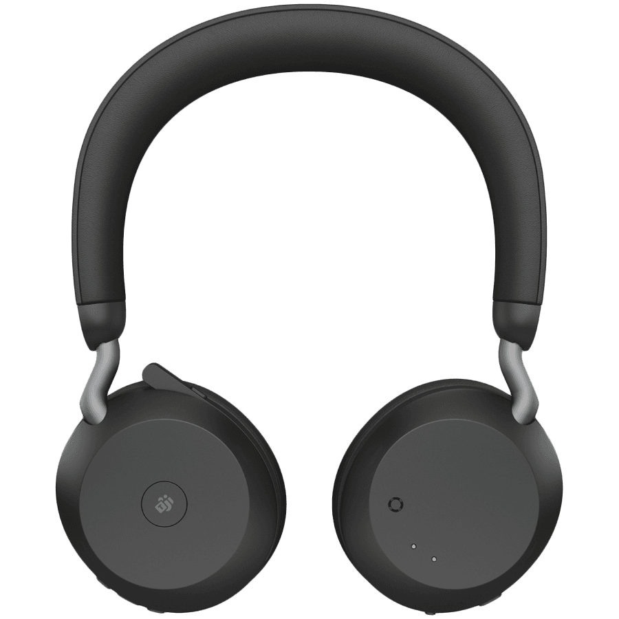 JABRA EVOLVE2 75, Link390a MS Stereo Black, EVOLVE2 75 headset Black MS, Link 380 BT adapter USB-A MS, 1.2m USB-C to USB-A cable, carry pouch, warranty and warning (safety leaflets) 3