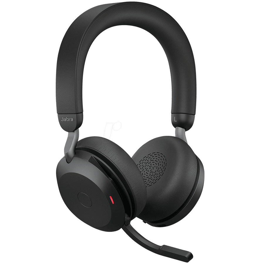 JABRA EVOLVE2 75, Link380c UC Stereo Stand Black, EVOLVE2 75 headset Black UC, Link 380 BT adapter USB-C UC, EVOLVE2 75 Deskstand USB-A, 1.2m USB-C to USB-C cable, carry pouch, warranty and warning (safety leaflets)