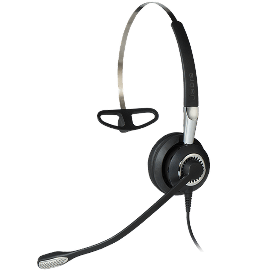 JABRA BIZ 2400 II Mono NEXT GENERATION - IP 3-in-1 Type: 82 E-STD (NC = Noise Cancelling) microphone boom: FreeSpin (Headband, neckband, Ear hook)