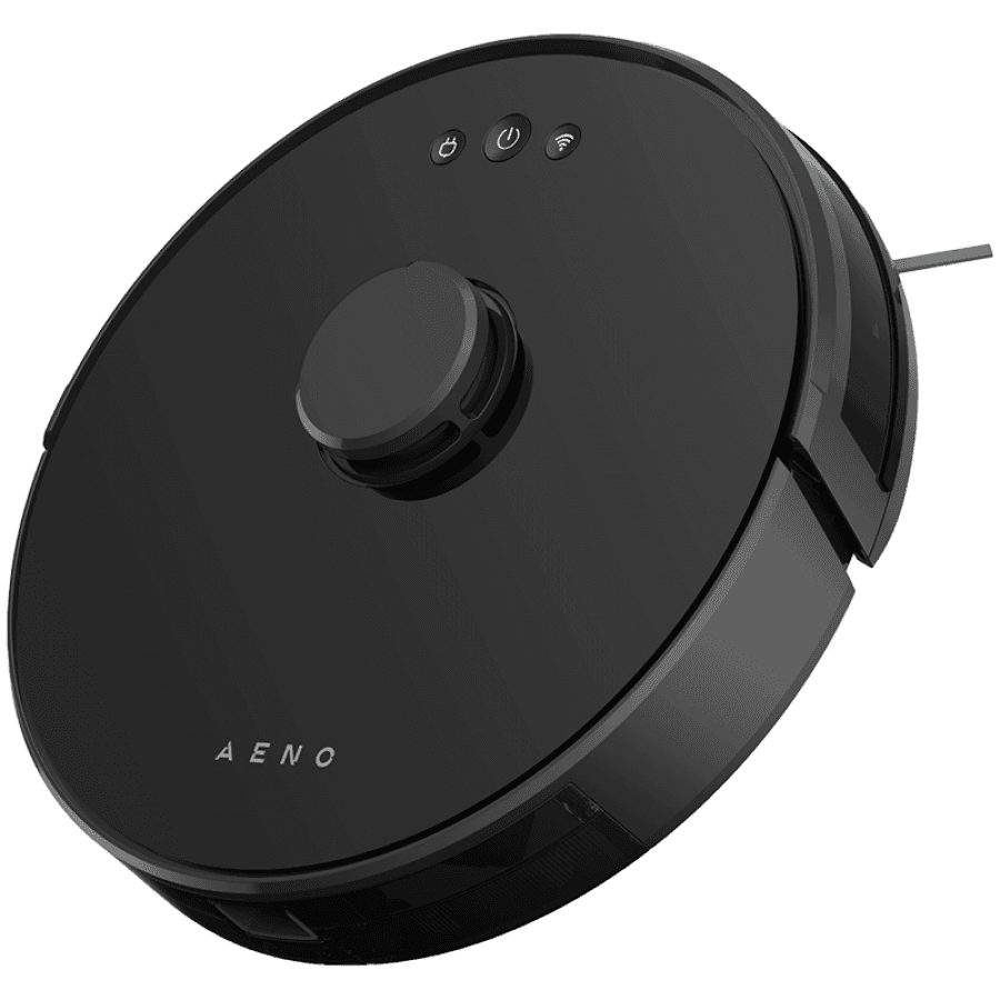 AENO Robot Vacuum Cleaner RC3S: wet & dry cleaning, smart control AENO App, powerful Japanese Nidec motor, turbo mode