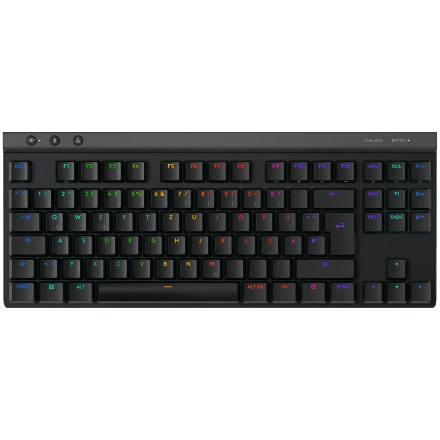 LOGITECH G515 LIGHTSPEED TKL Gaming Keyboard - BLACK - US INT'L - 2.4GHZ/BT - EMEA28i-935 - TACTILE