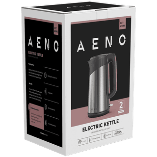 AENO Electric Kettle EK3: 1850-2200W, 1.7L, Strix, Double-walls, Non-heating body, Auto Power Off, Dry tank Protection