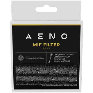 AENO Washable MIF filter for stick vacuum cleaner SC3