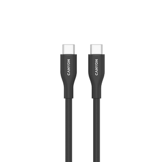 CANYON cable CC60SC10 C-C 60W 1m Silicon Black