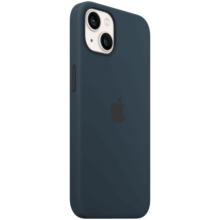 iPhone 13 Silicone Case with MagSafe - Abyss Blue 2
