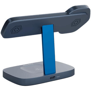 CANYON Wireless Charging Station Hexagon 310 3in1 DarkGrey/Blue
