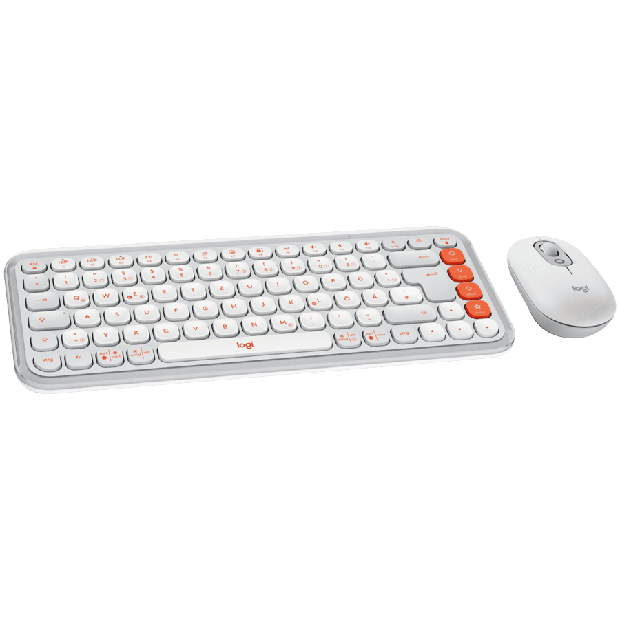 LOGITECH POP ICON COMBO - OFF WHITE - US INT'L - BT - N/A - INTNL-973 2