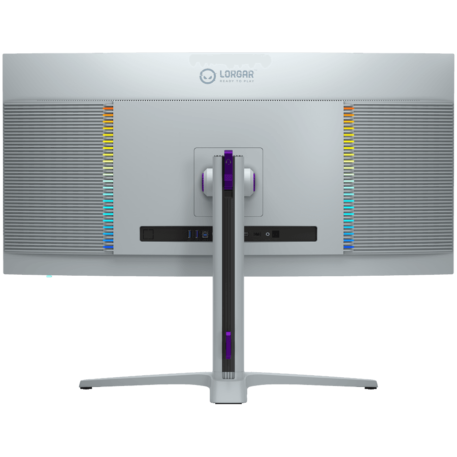 LORGAR 34MP1, UWQHD MiniLED Gaming Monitor Pro, 34'' (3440*1440) VA curved monitor, black/milky grey 5