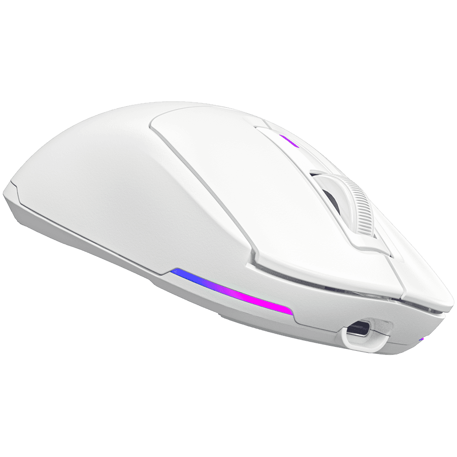 LORGAR MSA10W, Wireless Gaming Mouse Advanced, white 5
