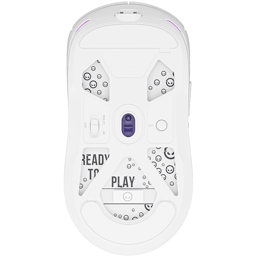 LORGAR MSA10W, Wireless Gaming Mouse Advanced, white 7