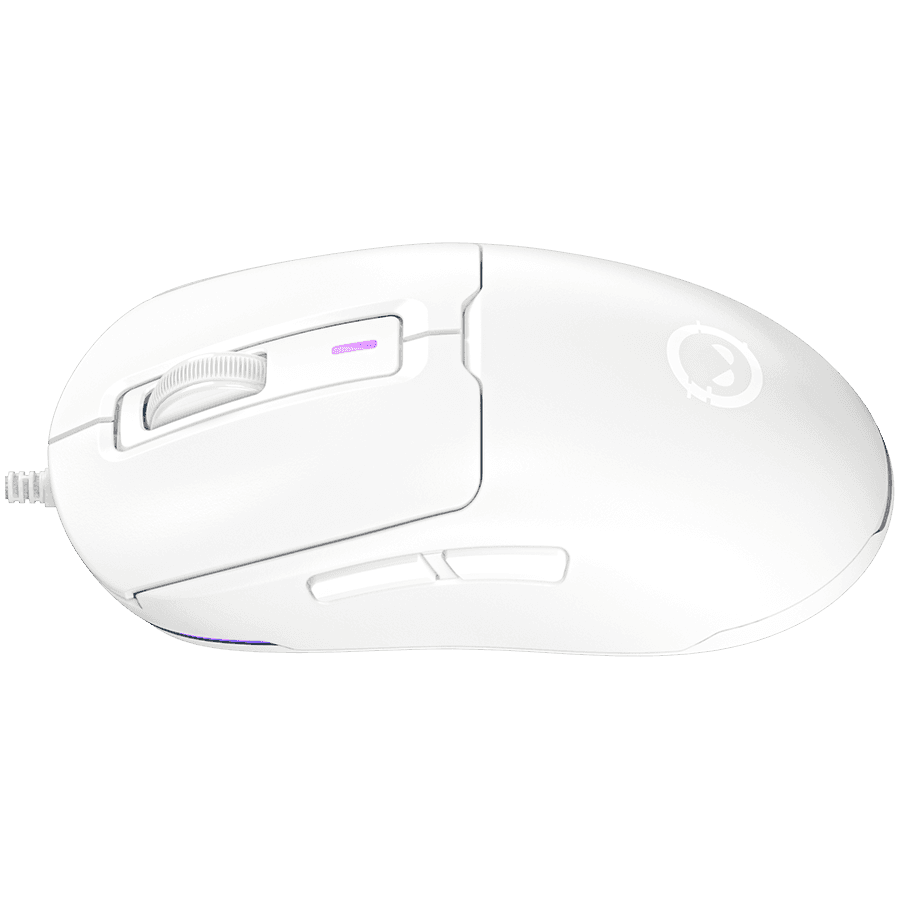 LORGAR MSA10, Ultralight Wired Gaming Mouse Advanced, white 3