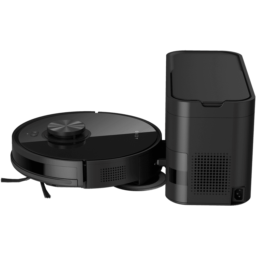 Robot Cleaner w/Dust Collector, black, 2in1 and dust tank, 4000pa, 3200mAh battery 2