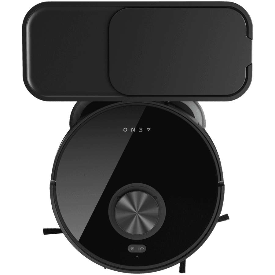 Robot Cleaner w/Dust Collector, black, 2in1 and dust tank, 4000pa, 3200mAh battery 7