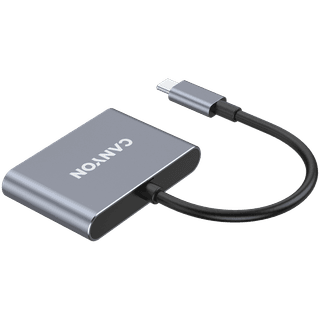 CANYON hub DS-3 3in1 USB-C Dark Grey