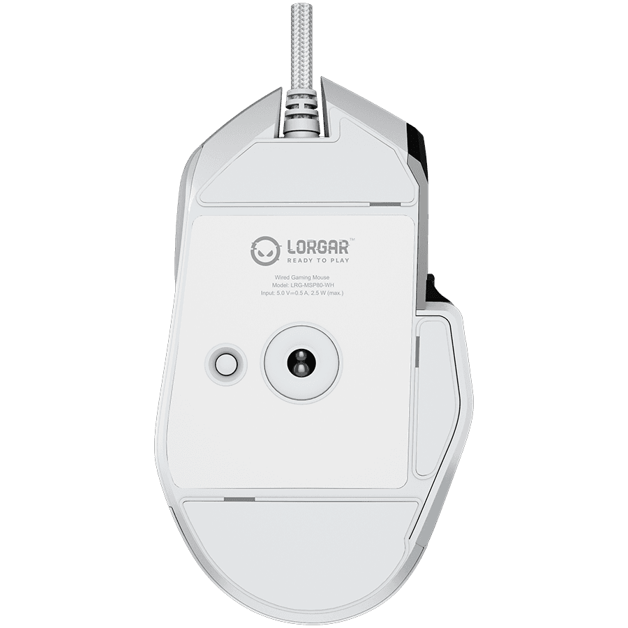 LORGAR MSP80, 8000 Hz Gaming Mouse Pro, White 7