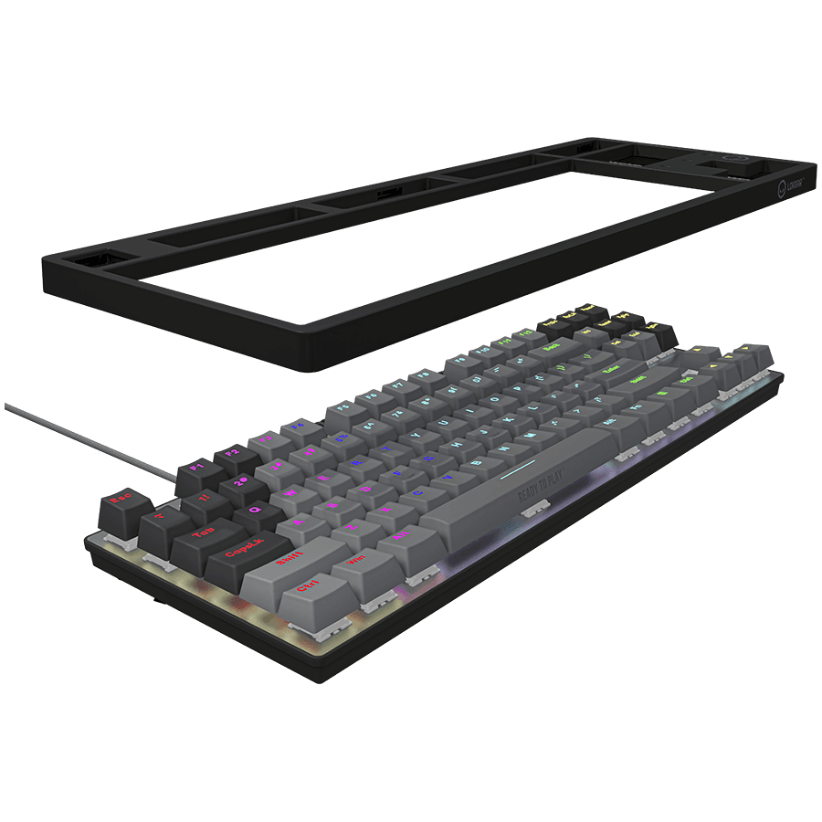 LORGAR Azar 514TKL, Wired RGB mechanical gaming keyboard, black, EN layout 7