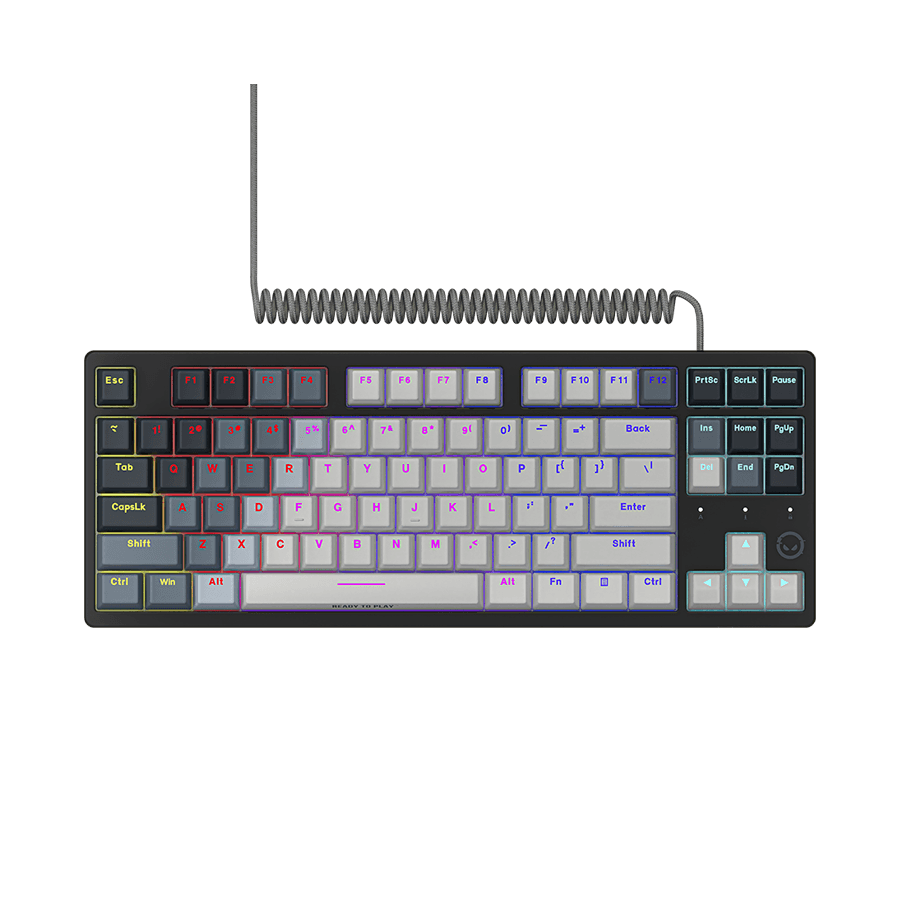 LORGAR Azar 514TKL, Wired RGB mechanical gaming keyboard, white, EN layout 2