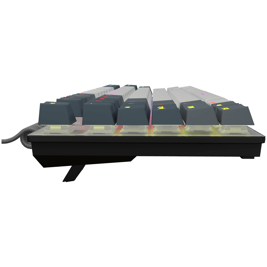 LORGAR Azar 514TKL, Wired RGB mechanical gaming keyboard, white, EN layout 5