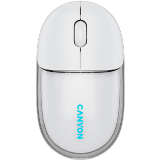 CANYON mouse OnClick 24 BT/ Wireless Transparent/White