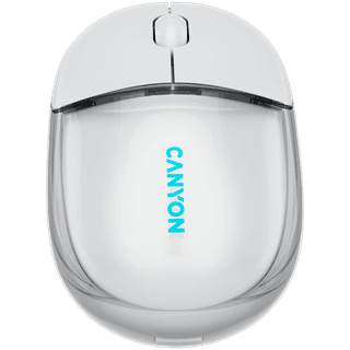 CANYON mouse OnClick 24 BT/ Wireless Transparent/White