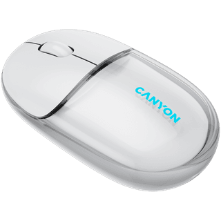 CANYON mouse OnClick 24 BT/ Wireless Transparent/White