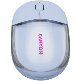 CANYON mouse OnClick 24 BT/ Wireless Transparent/Blue