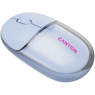 CANYON mouse OnClick 24 BT/ Wireless Transparent/Blue