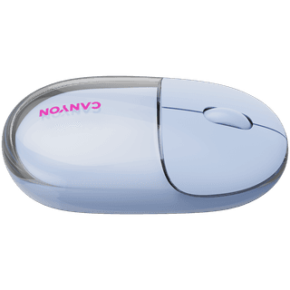 CANYON mouse OnClick 24 BT/ Wireless Transparent/Blue