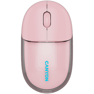 CANYON mouse OnClick 24 BT/ Wireless Transparent/Pink