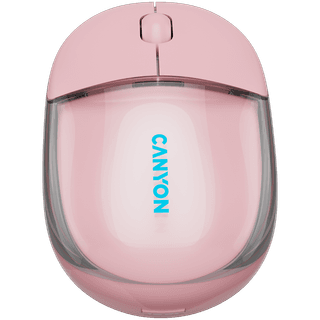 CANYON mouse OnClick 24 BT/ Wireless Transparent/Pink
