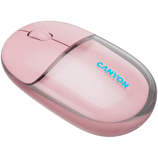 CANYON mouse OnClick 24 BT/ Wireless Transparent/Pink