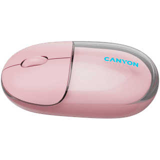 CANYON mouse OnClick 24 BT/ Wireless Transparent/Pink