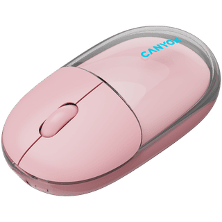CANYON mouse OnClick 24 BT/ Wireless Transparent/Pink