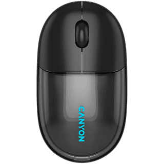CANYON mouse OnClick 24 BT/ Wireless Transparent/Black