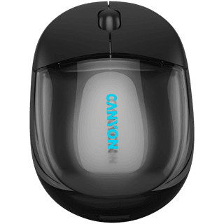 CANYON mouse OnClick 24 BT/ Wireless Transparent/Black