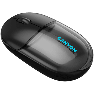 CANYON mouse OnClick 24 BT/ Wireless Transparent/Black