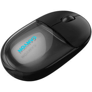 CANYON mouse OnClick 24 BT/ Wireless Transparent/Black
