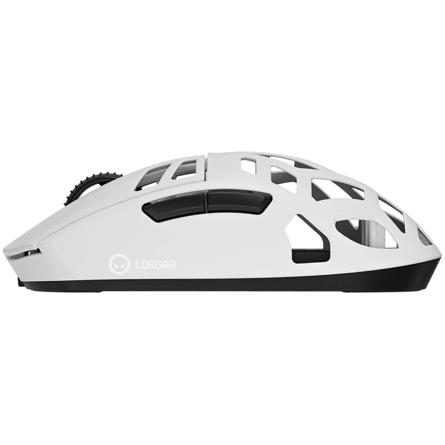 LORGAR MSE90W, Magnesium Alloy Wireless Gaming Mouse Elite, White 4