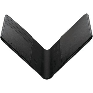 SATECHI Vegan-Leather Passport Cover w/ Find My (Black)