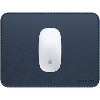 SATECHI Vegan-Leather Premium Mouse Pad (Blue)