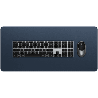 SATECHI Vegan-Leather Premium Desk Mat (Blue)